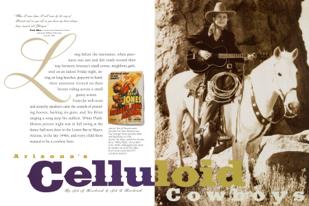 One of Prescott native Dorothy Fay's first Westerns was The Stranger from Arizona, made with Buck Jones in 1938.