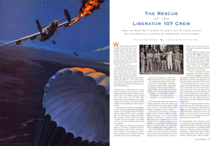 Rescuing the Crew of Liberator 107