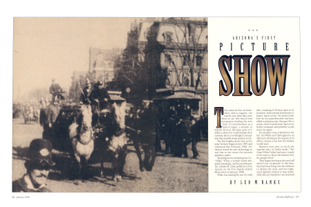 THE FIRST MOVING PICTURE SHOW