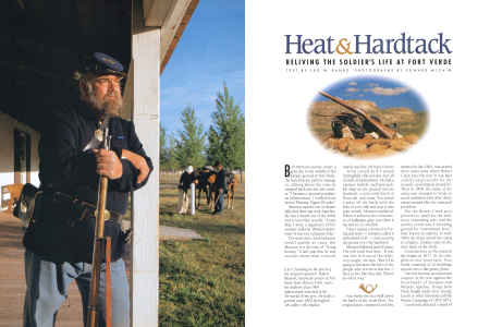 HARD-EYED ACTION BRINGS
A FORT TO LIFE