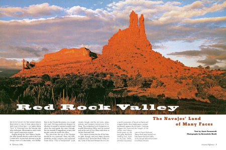THE RED ROCKS OF NAVAJOLAND
