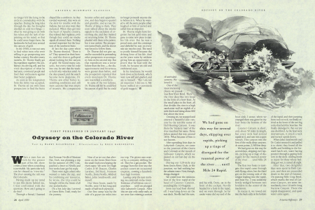 ODYSSEY ON THE GREEN AND COLORADO RIVERS