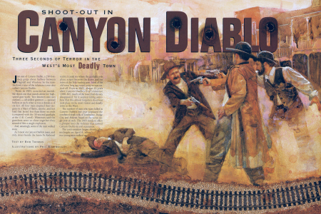 CANYON
DIABLO'S
INCREDIBLE
SHOOT-OUT