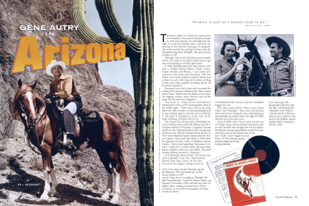 GENE AUTRY IN ARIZONA