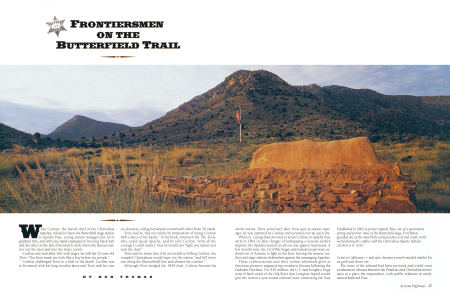 FRONTIERSMEN ON THE BUTTERFIELD TRAIL