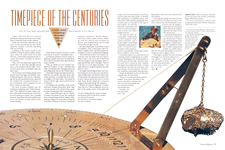 Handcrafted for specific latitude and location, John Carmichael's sundials are marvels of accuracy.