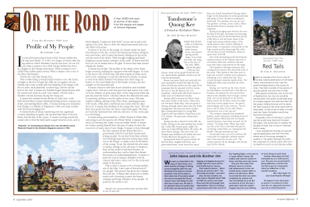 "Shiprock," an oil painting by Edward Carl, won the Martin Leisser Memorial Award in the Scholastic Magazine contest in 1944.