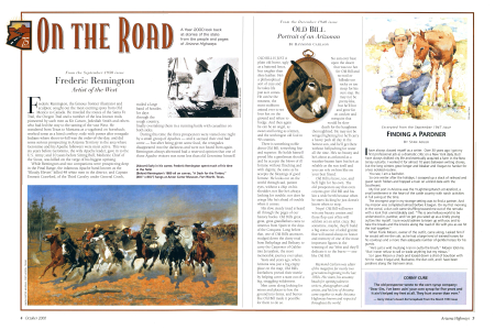 Remington's 1889 oil on canvas, "A Dash for the Timber,"