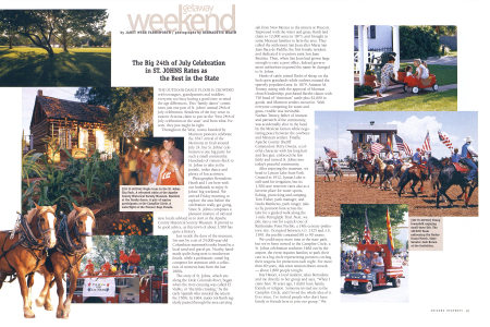 WEEKEND GETAWAY: ST. JOHNS