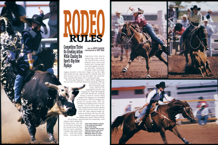 Mandy Shipsky competes in the physically demanding sport of bull riding.