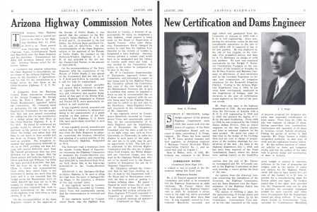 Arizona Highway Commission Notes