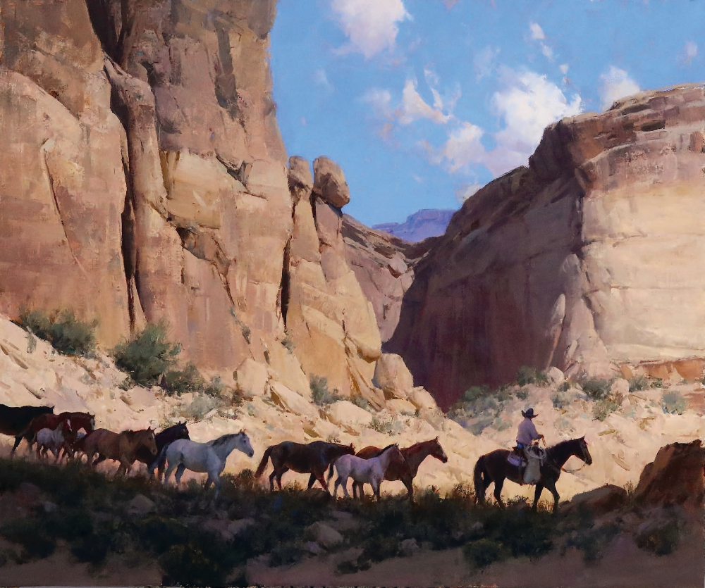 Passing Shadows, Oil on Linen, 40 x 48
