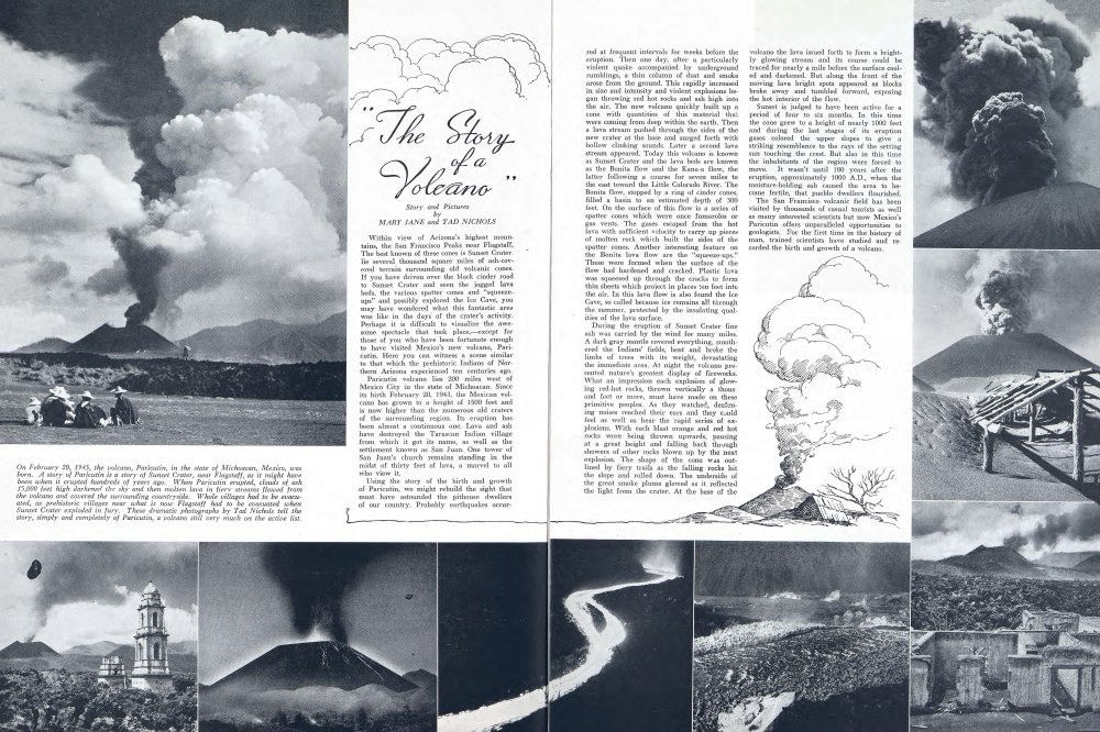 Exploded Volcano Arizona STORY OF A VOLCANO | Arizona Highways