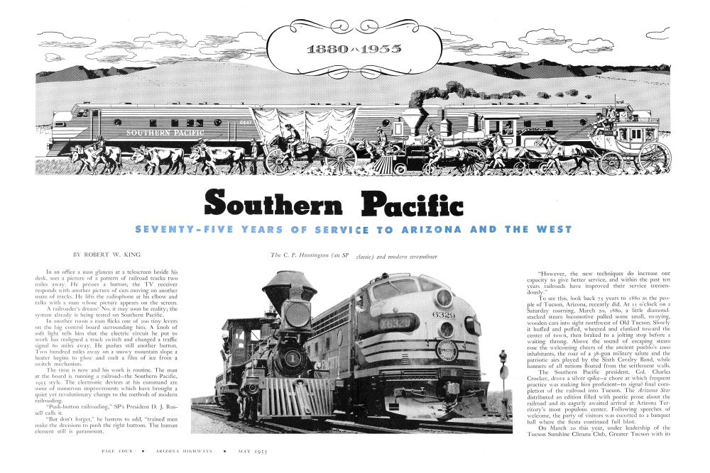The C. P. Huntington (an SP
