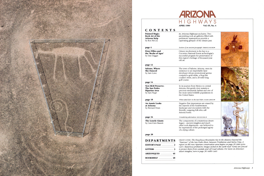 Painted Magic: Rock Art of the Arizona Strip | Arizona Highways