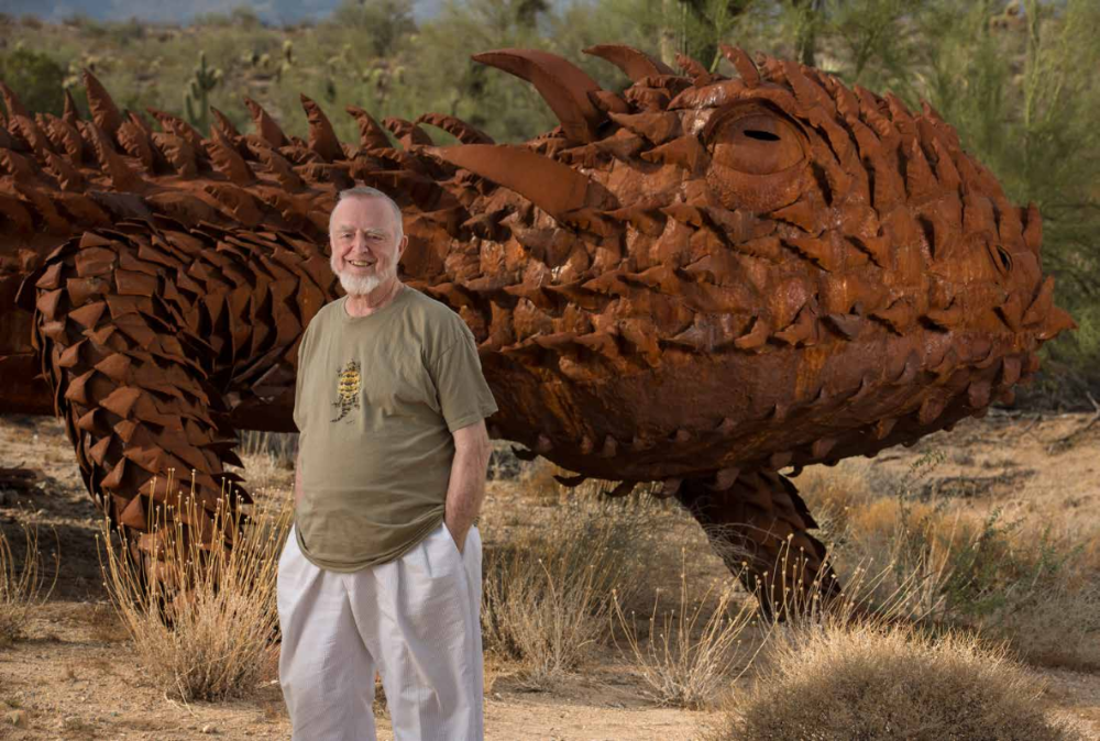 OUTSTANDING IN HIS FIELD