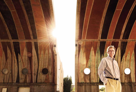 Architect Jeff Stein oversees Arcosanti, the Paolo Soleri-designed “urban laboratory” located 70 miles north of Phoenix.