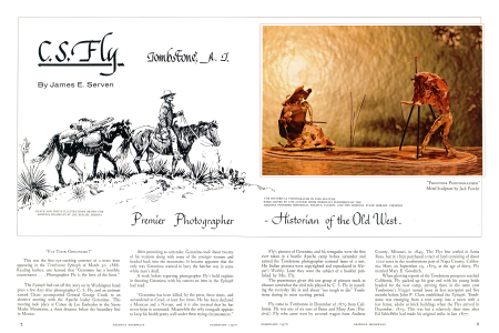 C. S. FLY, TOMBSTONE, A.T.