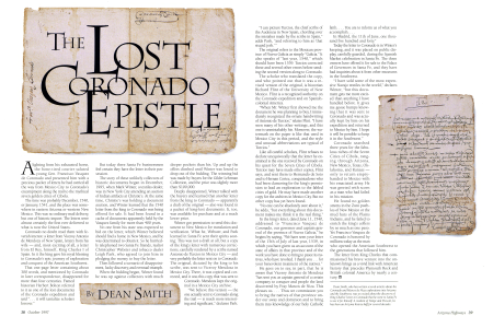 The Coronado Epistle